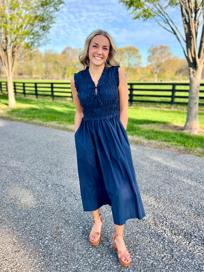 Moment of Truth Midi Dress