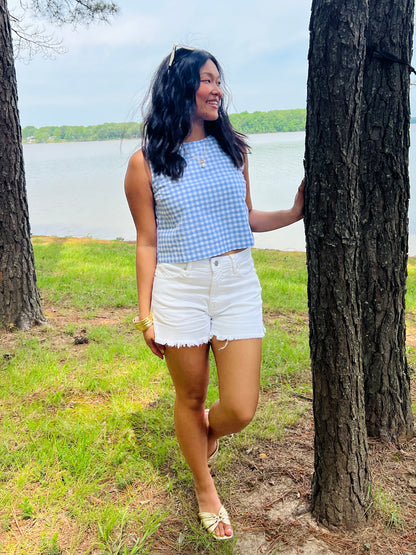 Checkmate Chic Top