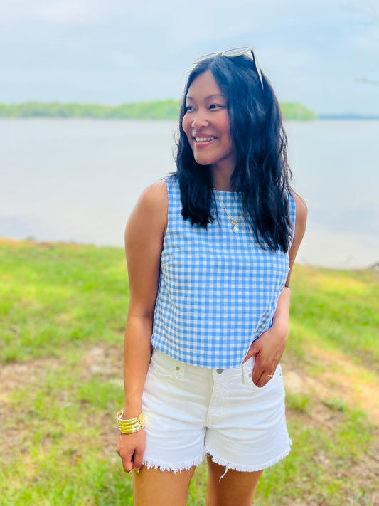 Checkmate Chic Top
