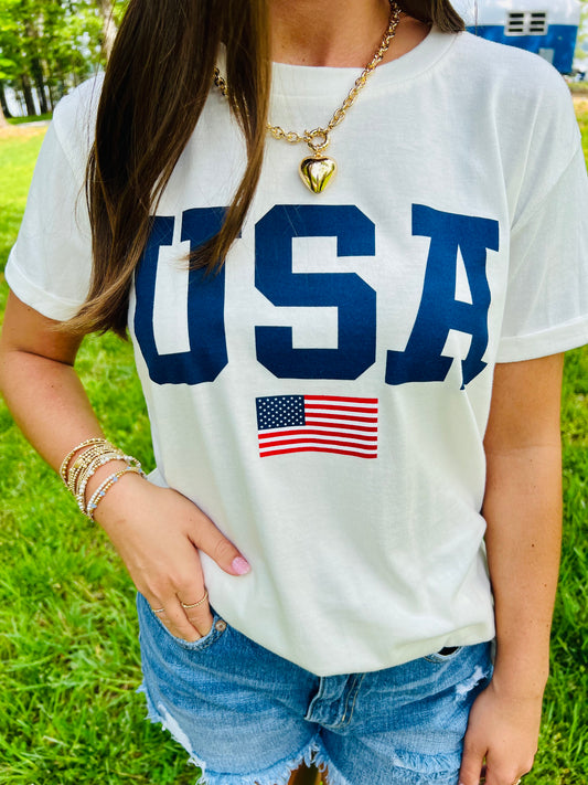 Flag USA Tee