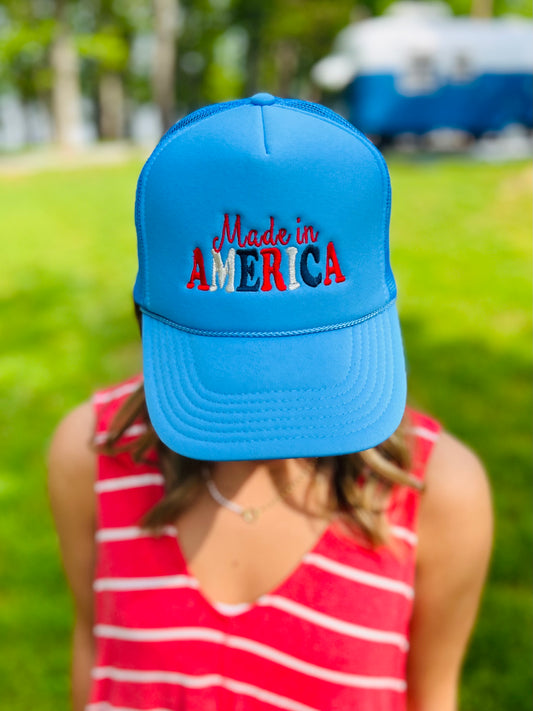 America Blue Cap