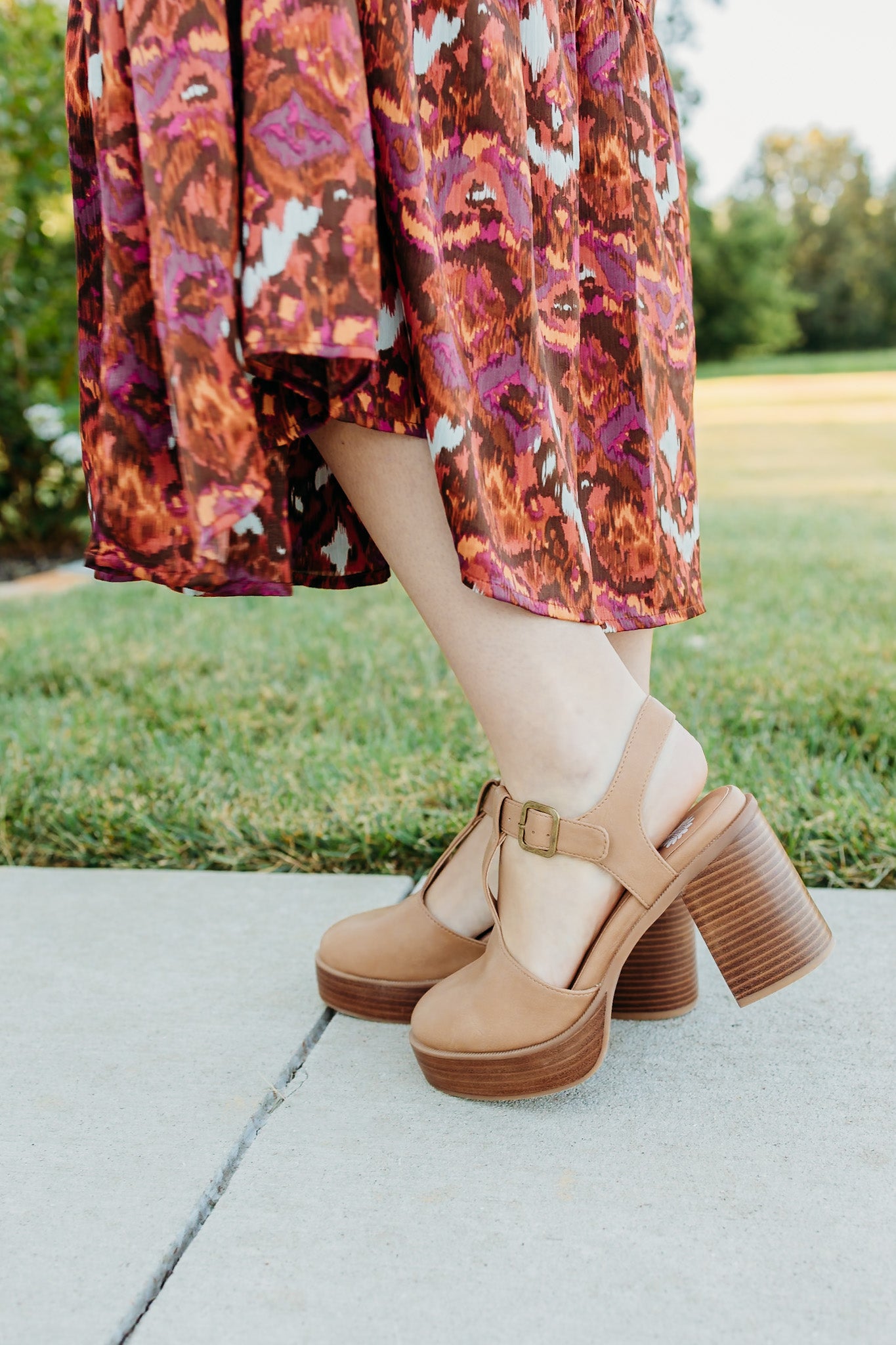 Lubbock Maryjane Platform Clog