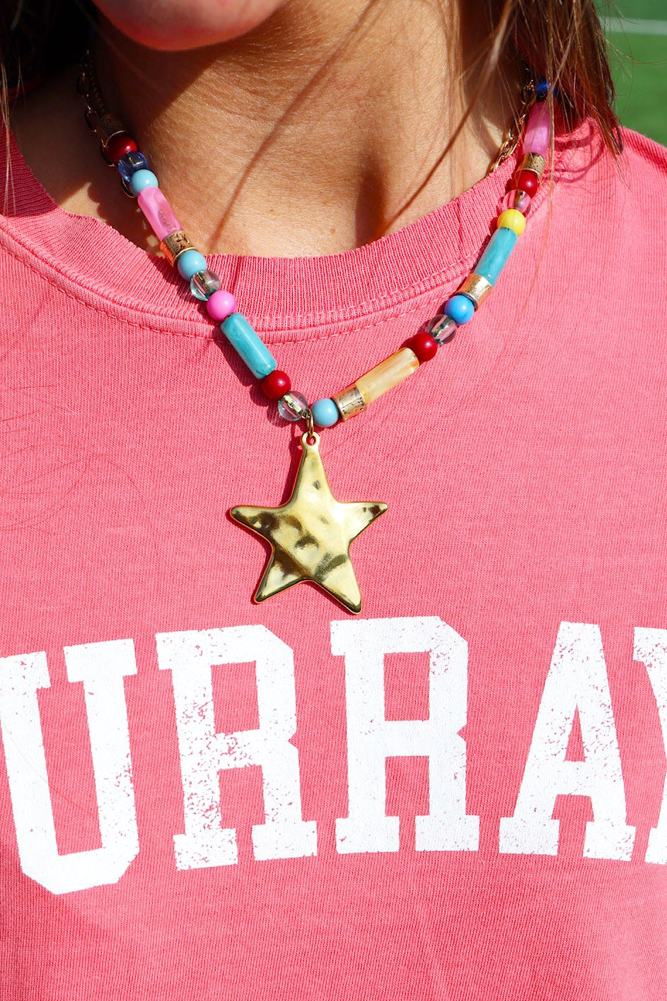 Summer Star Beaded Necklace