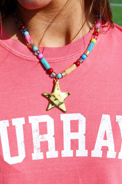 Summer Star Beaded Necklace