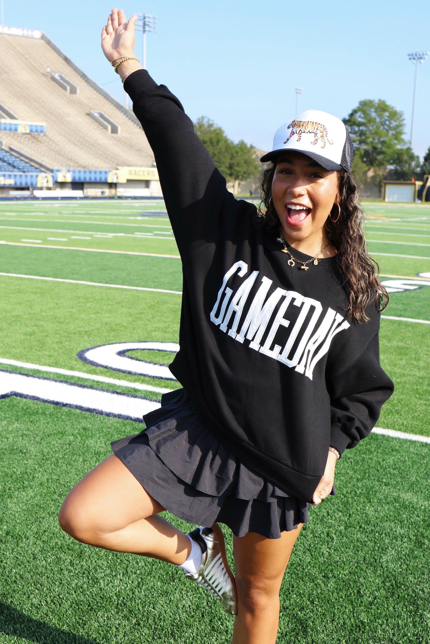 Gameday Black Sweatshirt