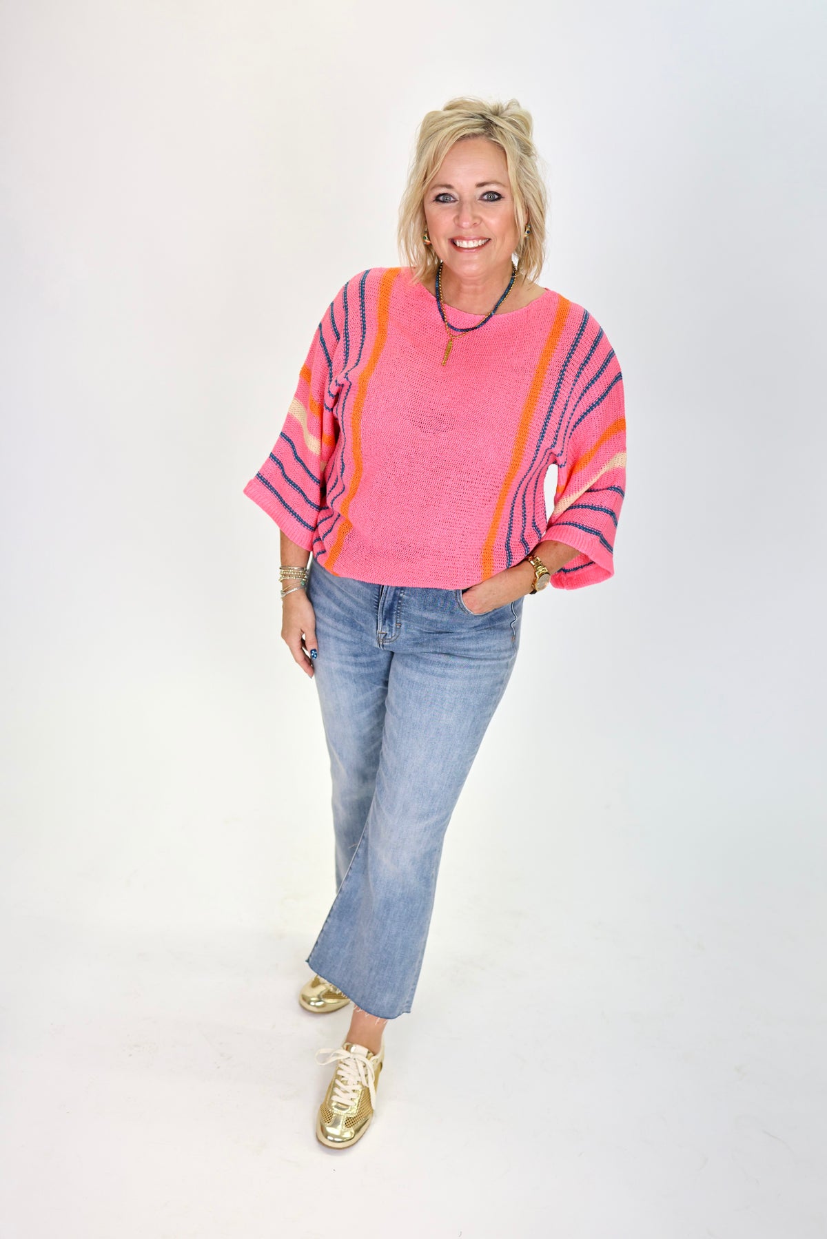 Artful Ease Sweater Top