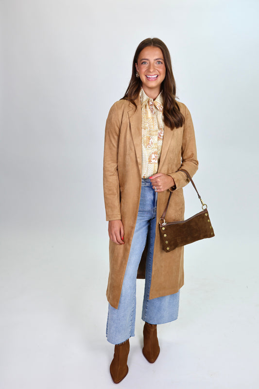 Call It Fate Camel Duster Coat