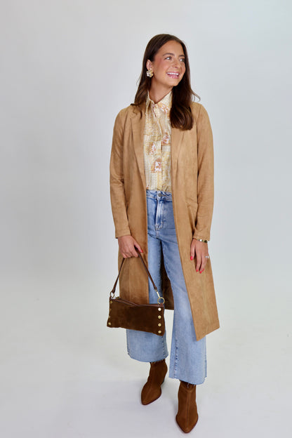 Call It Fate Camel Duster Coat