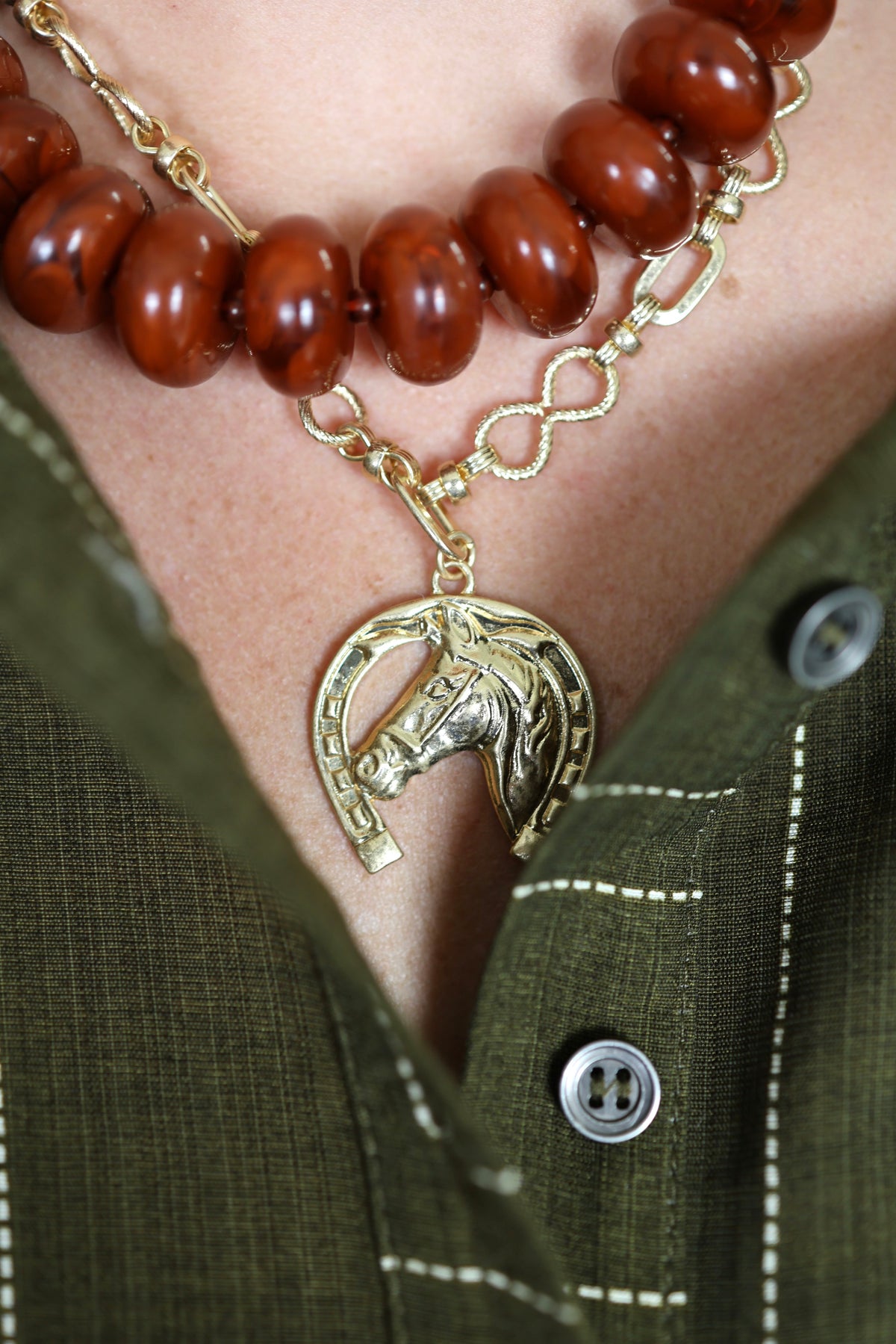 Bridle Sparkle Necklace