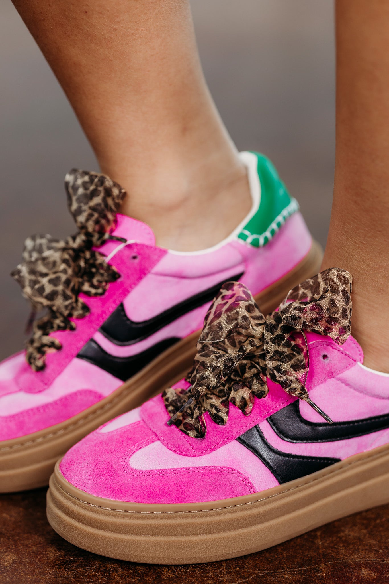 Cheetah Shoelaces