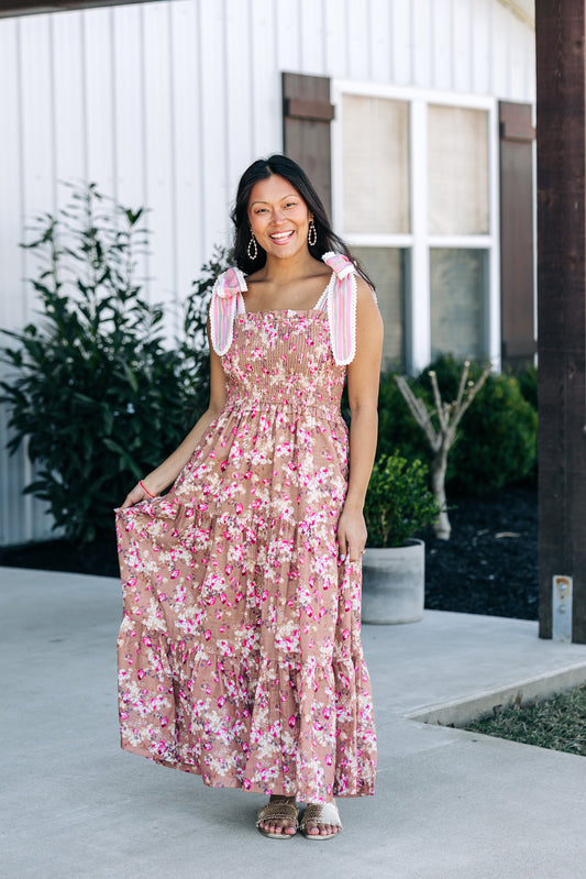 Unique Floral Dress