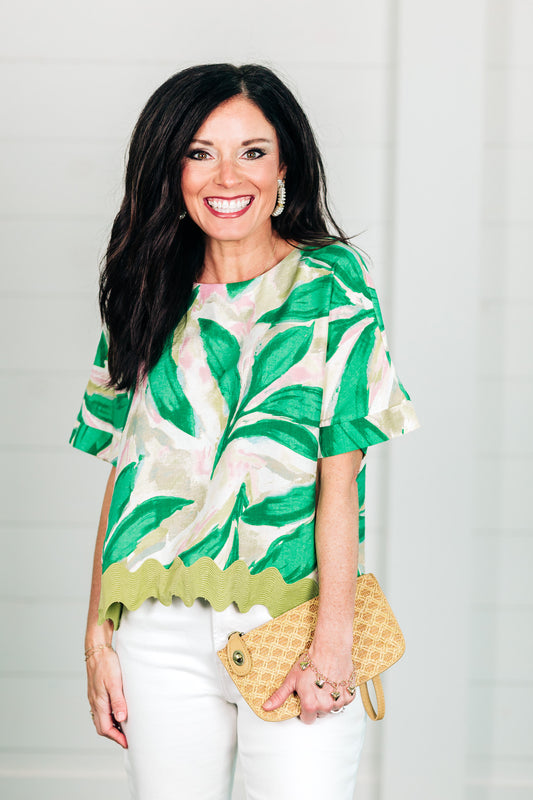 Verdant Chic Top