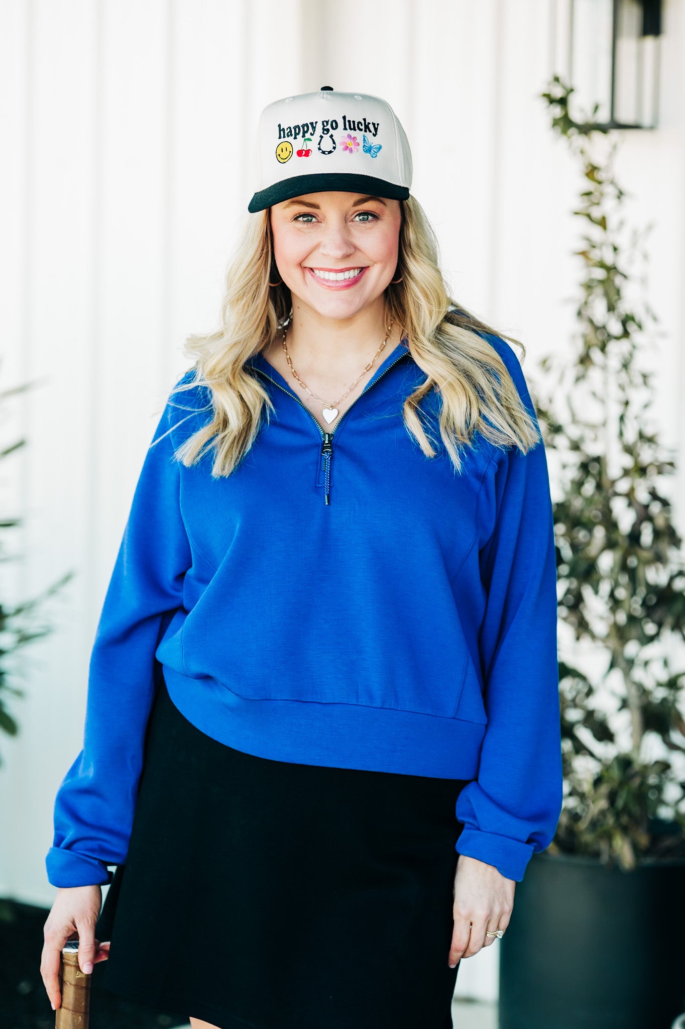 AirEssentials Deep Azure Half Zip Top
