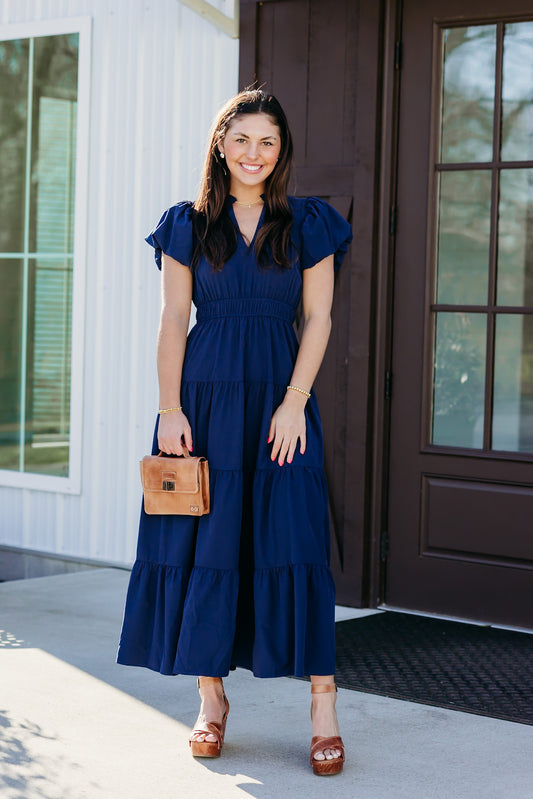 Fashion Forward Navy Dress