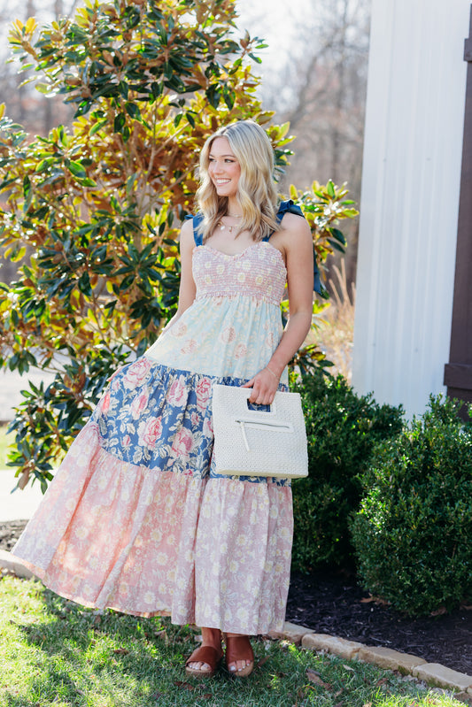 Bluebell Antique Combo Maxi Dress