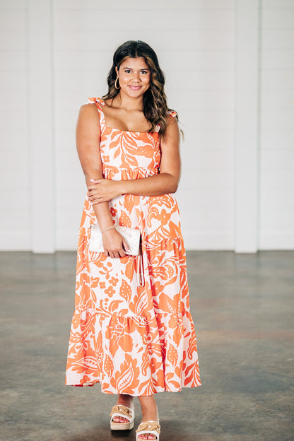 Pacific Breeze Midi Dress