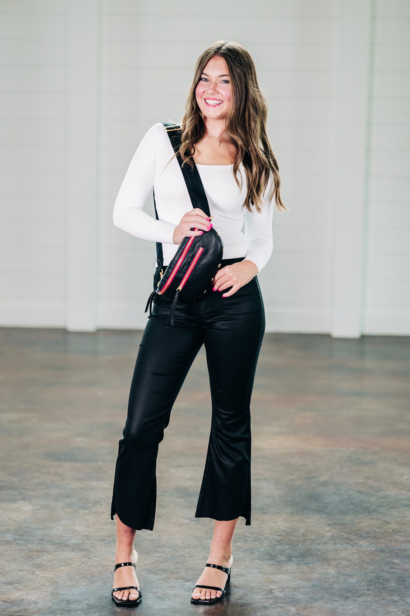 Second Skin Mariana Scoop Neckline White Top