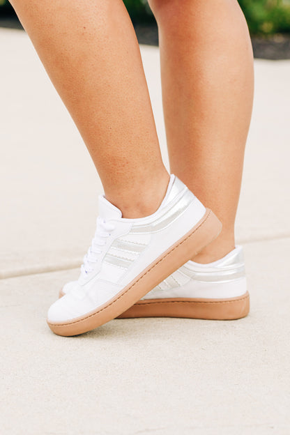 Miel 72 White/Silver Sneakers