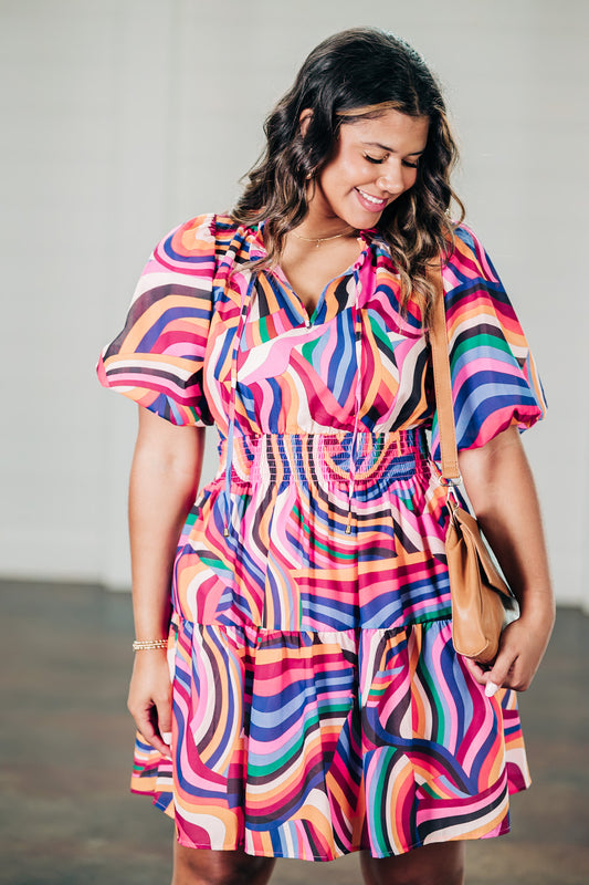 Chasing Rainbows Dress