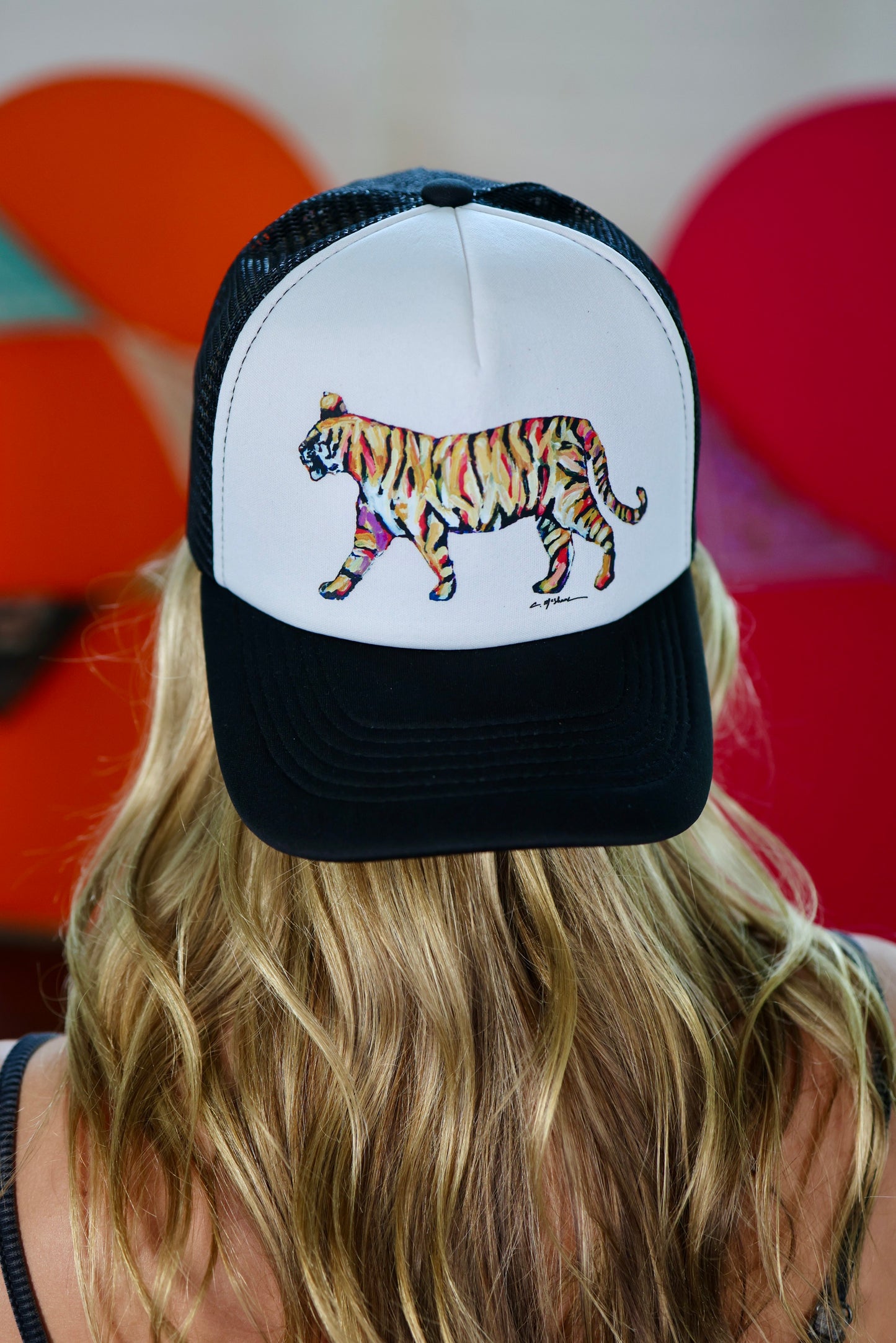 Tiger Gold Trucker Cap