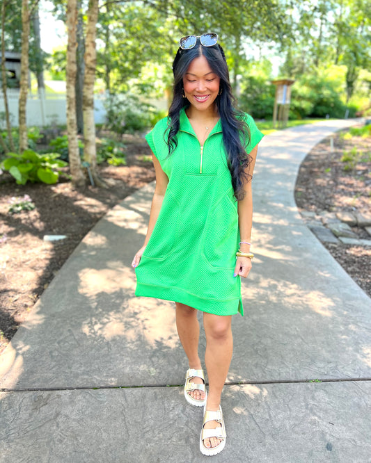 Staple Moment Green Dress