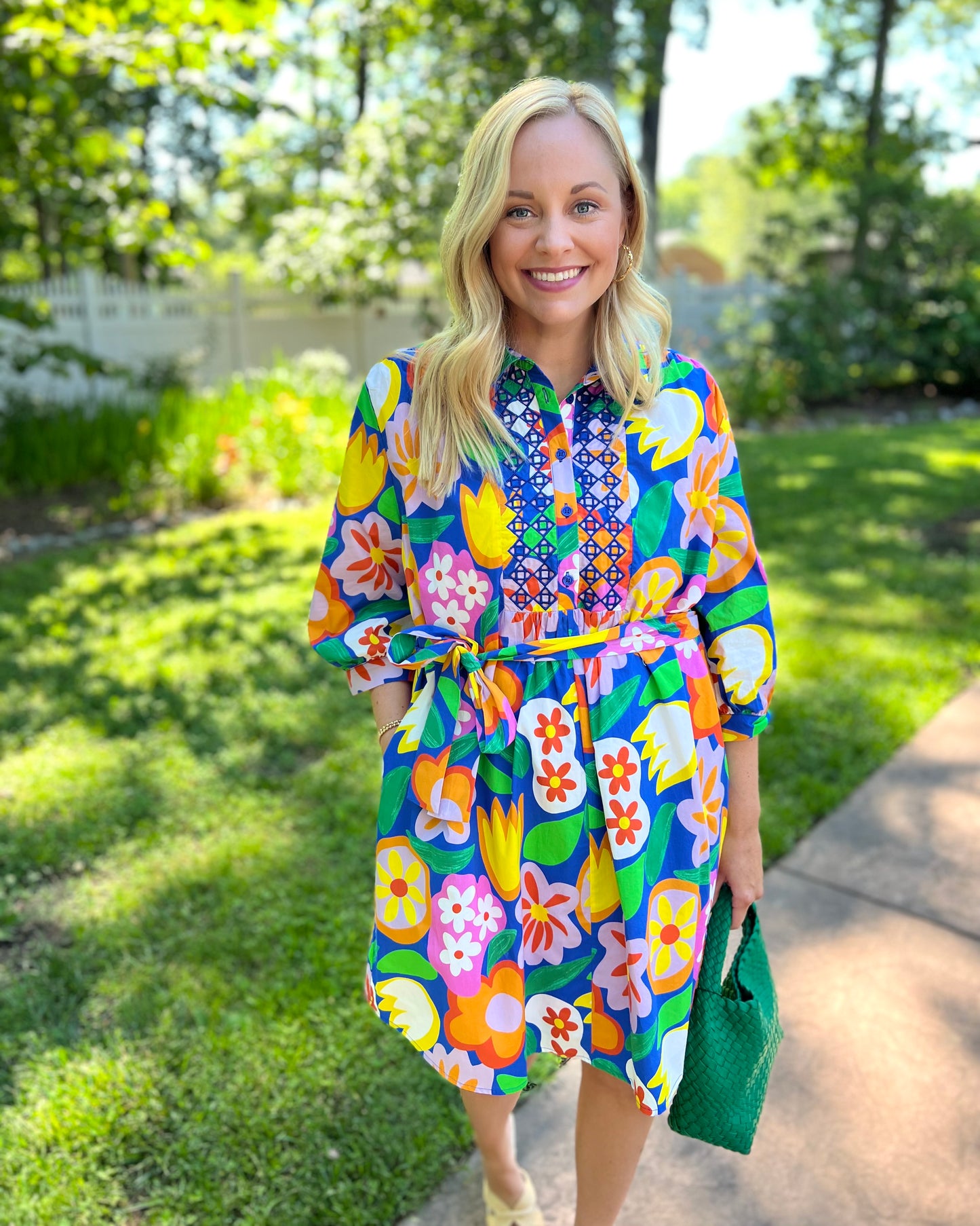 Bold Garden Dress