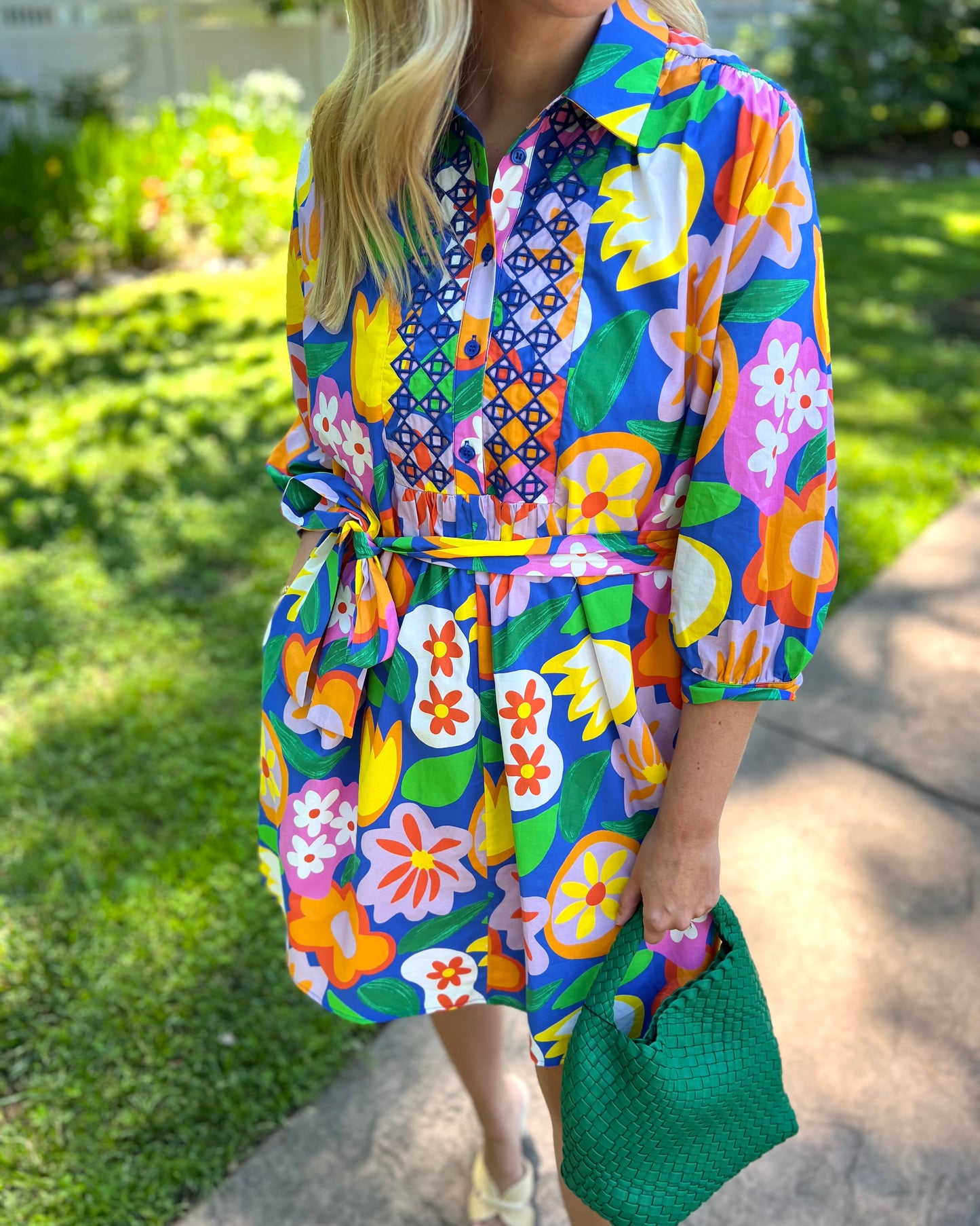 Bold Garden Dress