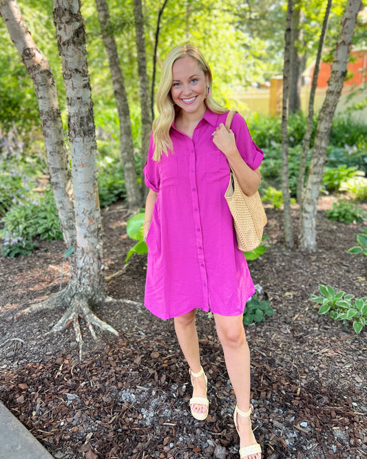 Focus on the Good Mauve Dress