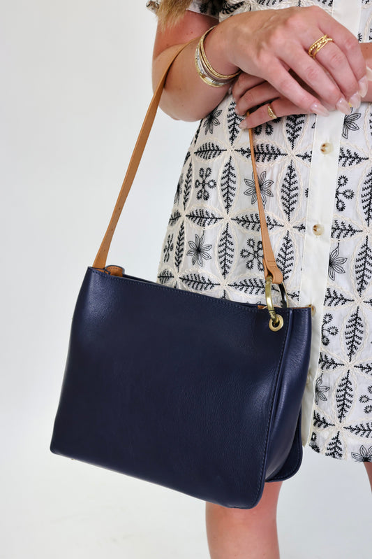 Rayna Navy Horizon Handbag