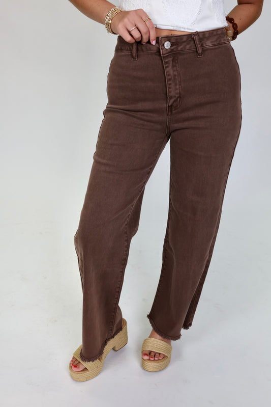 Mallory Brown Pants