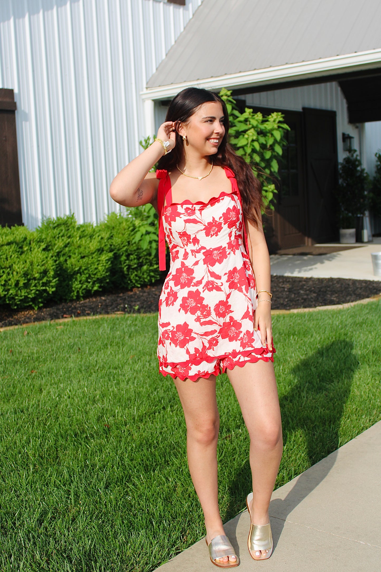 Leaving for the Day Romper
