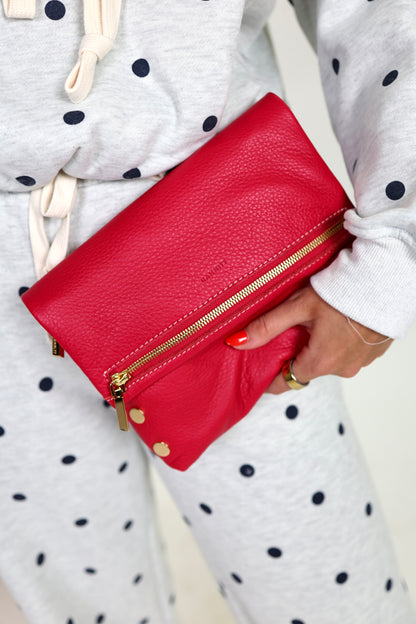 VIP Medium Calypso Pebble/Gold Handbag