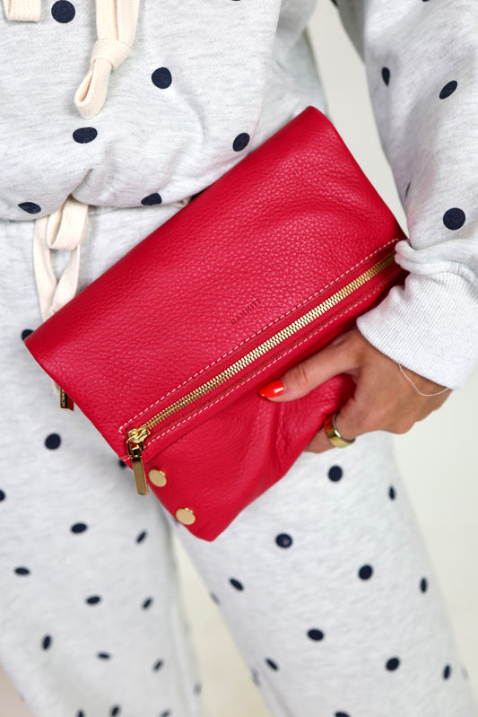 VIP Medium Calypso Pebble/Gold Handbag