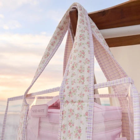 Jelly Quilted Ditsy Floral Tote Bag