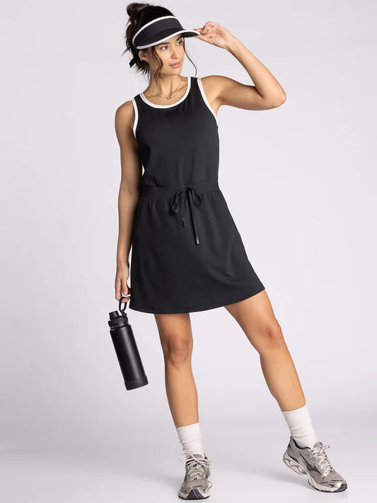 Ying Black Ivory Dress