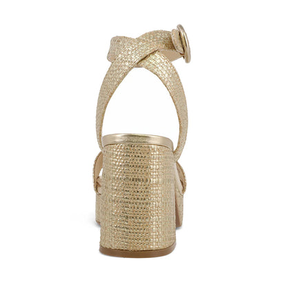 Renee Gold Sandal