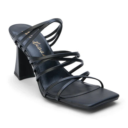 Rooney Black Heeled Sandal