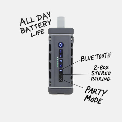 Turtlebox Ranger Waterproof Gray Speaker
