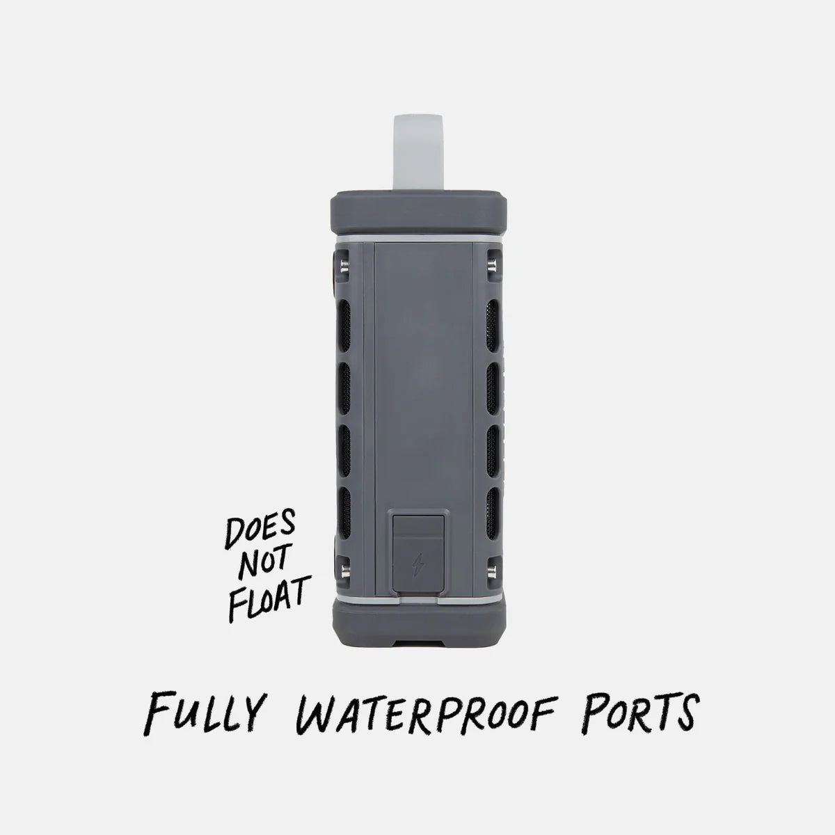Turtlebox Ranger Waterproof Gray Speaker
