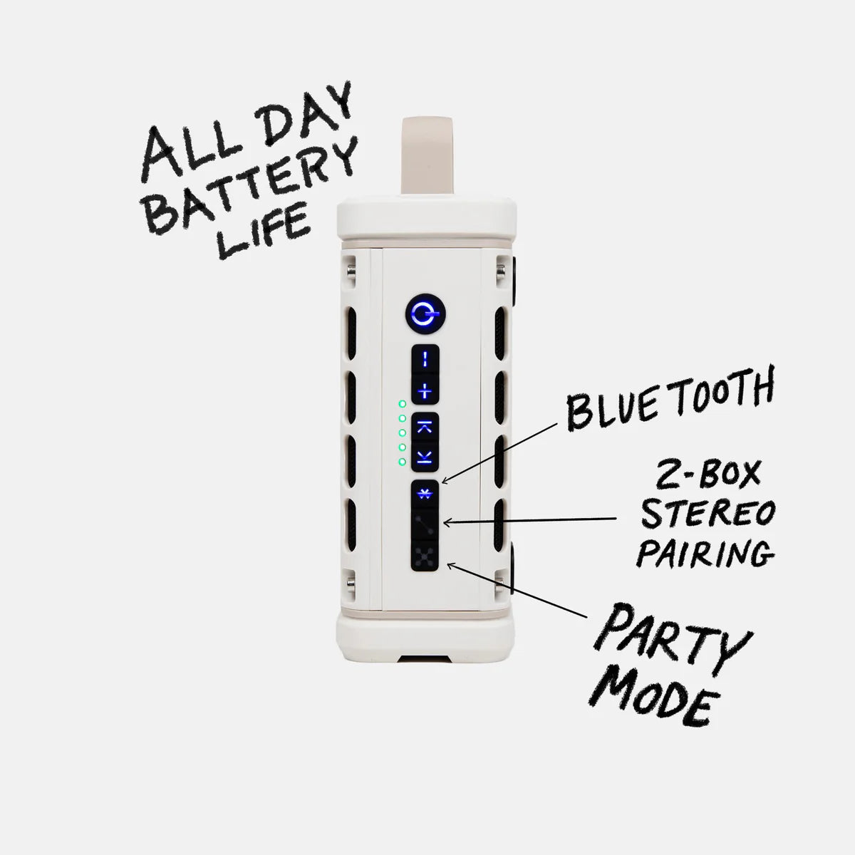 Turtlebox Ranger Waterproof Ivory Speaker