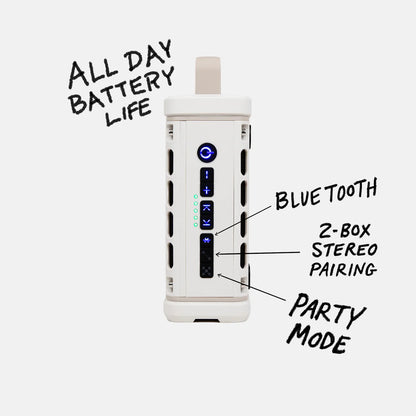 Turtlebox Ranger Waterproof Ivory Speaker