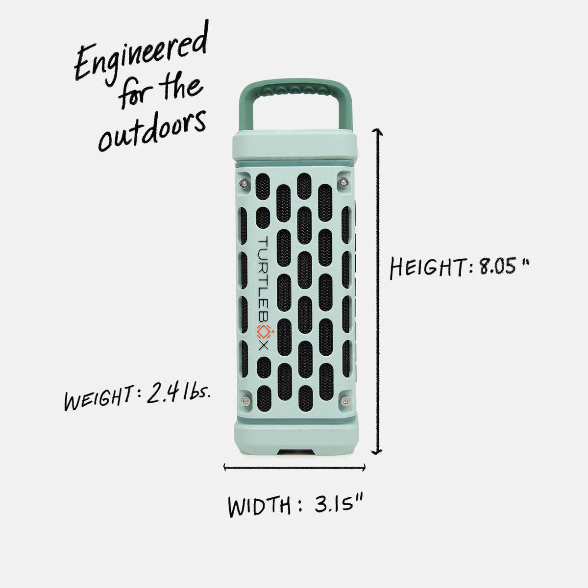 Turtlebox Ranger Waterproof River Rock Speaker