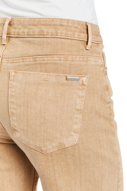 Alice High Rise Wide Ankle Crop Sandlewood Denim
