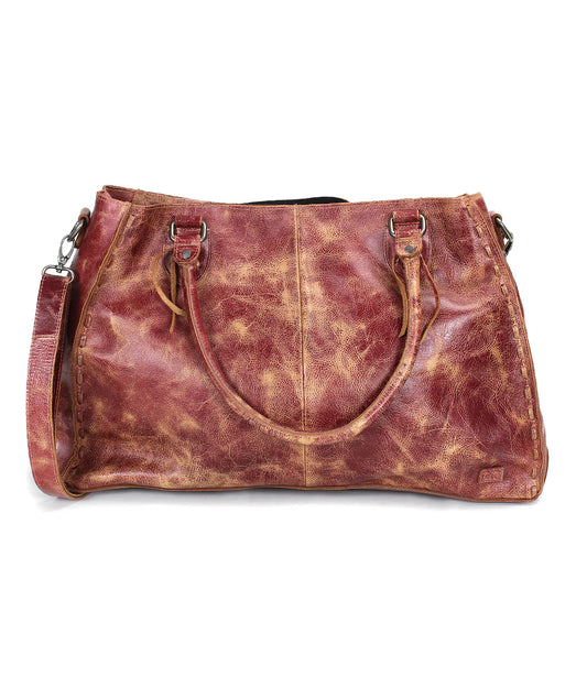 Rockaway Cherry Lacquer Lux Handbag