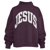 Jesus Applique Lingo Fleece