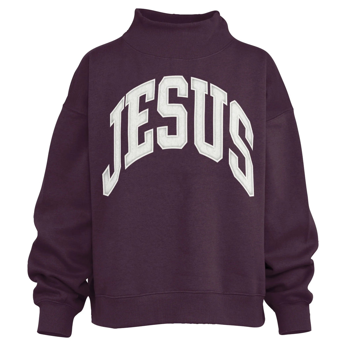 Jesus Applique Lingo Fleece