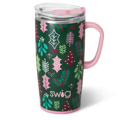 Merry Mistletoes Travel Mug (22oz)