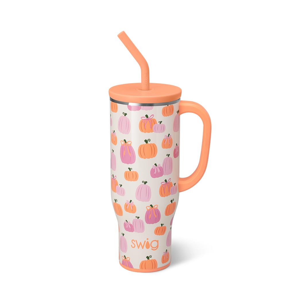 Pumpkins and Bows Mega Mug (30oz)