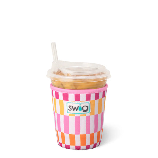 Sherbet Stripe Iced Cup Coolie (Small)