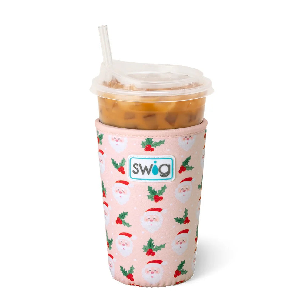 Holly Jolly Iced Cup Coolie (22oz)